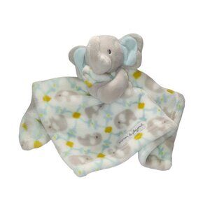 2016 Blankets & Beyond Plush Elephant Baby Lovey Security Blanket 14"
